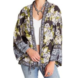 FREE PEOPLE Wildflower Cinched Kimono